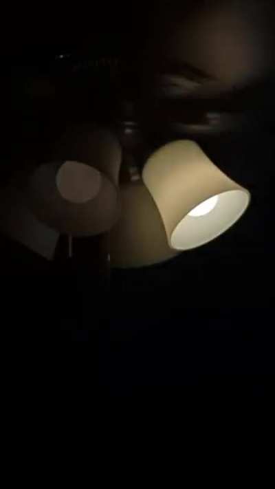 Apparently instead of smart bulbs, we got dumb bulbs. This one is a little slow and not too bright.