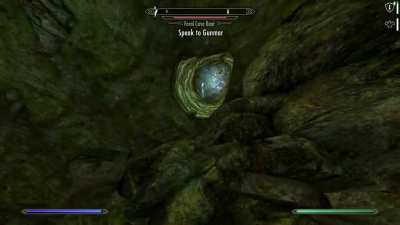 Skyrim bears are wack
