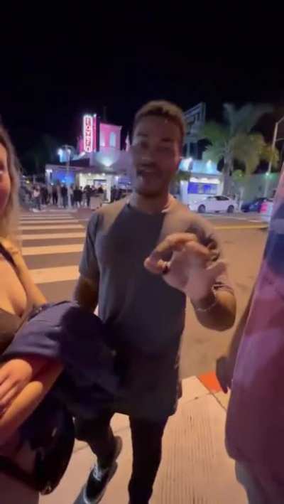 Incel freaks out after seeing a black man with a white girl. Jealousy sucks