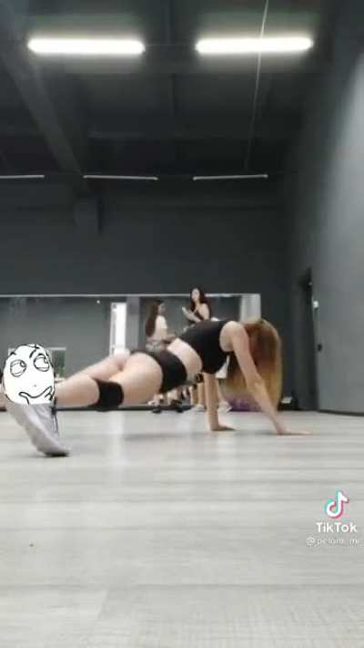 She shakes that tiny booty
