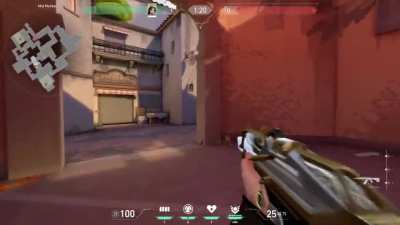 For you guys who like to make big brain clutches: You can get below the B Market door in time.