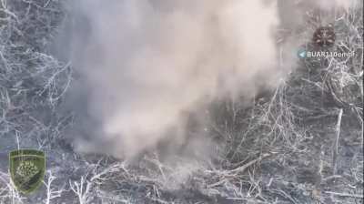 Ukraine's BUAR110 of the 110th Mechanized Brigade eliminate Russian infantry in Avdiivka