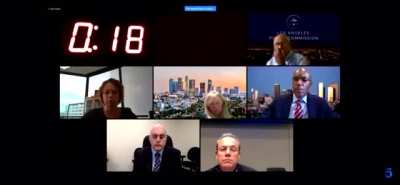 Zoom call with the LAPD chief of police