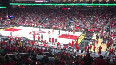 [Highlight] Hawks fans chanting ‘overrated’ as Randle shoots FTs