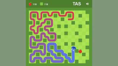 Bot plays google snake game