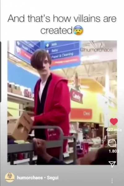 Josh, the creator of all supervillains