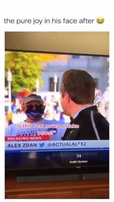 Jerk Trying to Interrupt Reporter, Literally Gets Put In His Place
