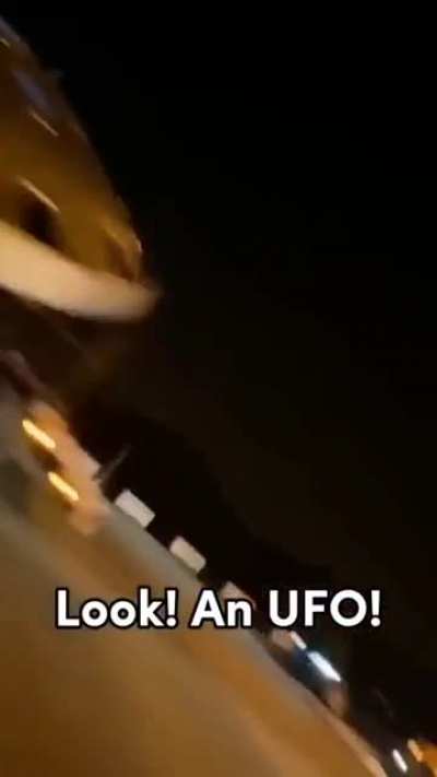oh look a UFO