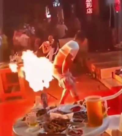 Master of fire.