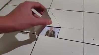 Secret place to hide something.