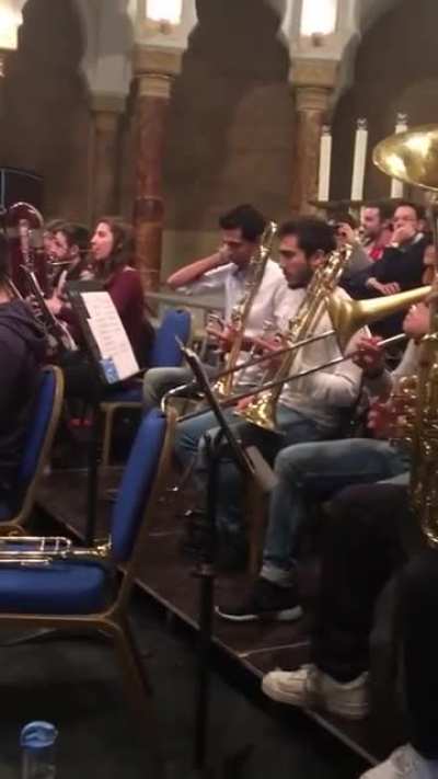 Never underestimate the trombones