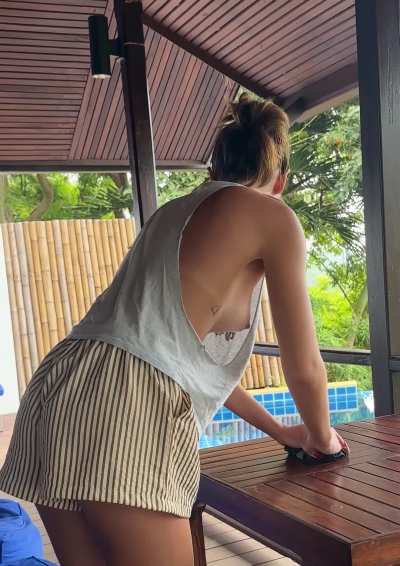A gorgeous view from the side