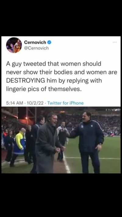 I totally agree with him by the way