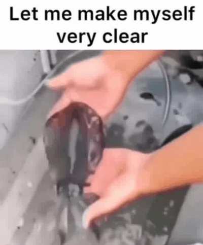 You're being quite transparent