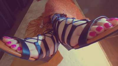 Like my sandals?