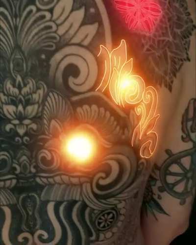 Tattoo neon edit by me.