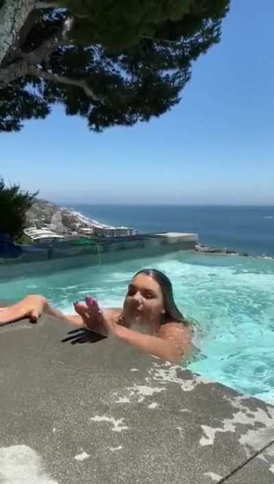 Slow motion boobs