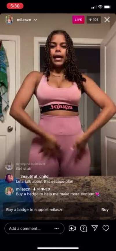 IG live clip 🍑
