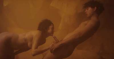 Maria Evoli Blowjob, Maria Cid Penetration scene in 'We Are The Flesh (2016)'