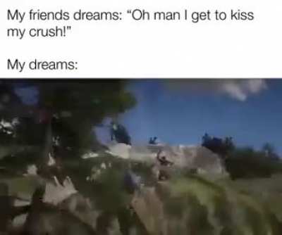 What do you see in your dreams caw caw??????