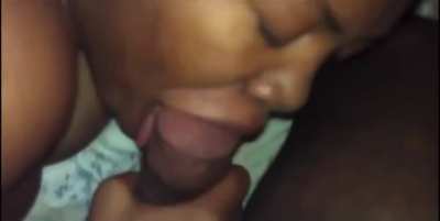 So much cum in her mouth she got upset 😂
