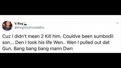 KING VON CLASSIC AND DISTURBING TWEETS