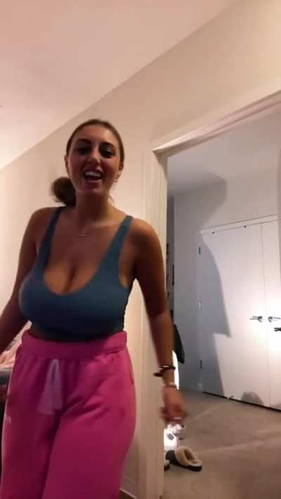 Busty dance