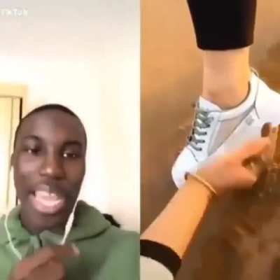 Damn, look at that nice shoes