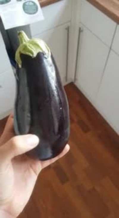 This aubergine my sister bought