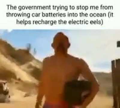 b-b-b-but, they need electricity to catch its prey!!!!