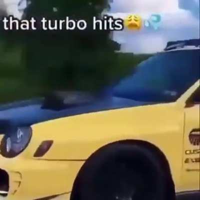 That turbo hits 😮