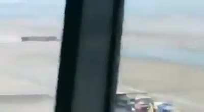 [@Caucasuswar] Ukrainian SU-27 lands in a Romanian airbase, escorted by two Romanian F-16s.