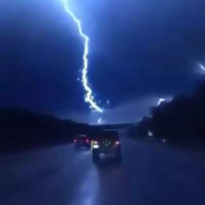 Thor showcasing his power