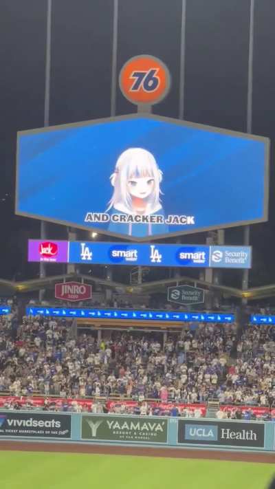 A clear view to Gura's singing.