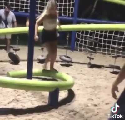 HMC while I demonstrate my balance skills