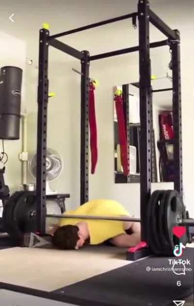 Bad day at the gym I see