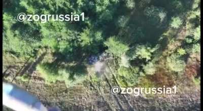 RU POV - Multiple Ukrainian BTR-4 and Other Vehicles Hit/Destroyed