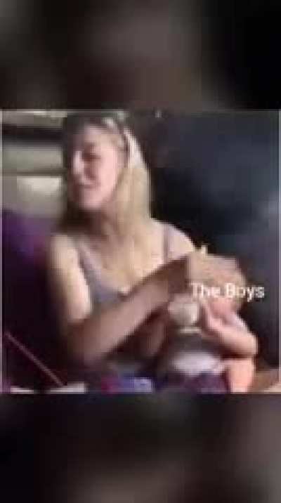 She seems proud