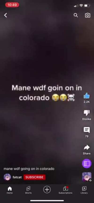 Colorado be wildin