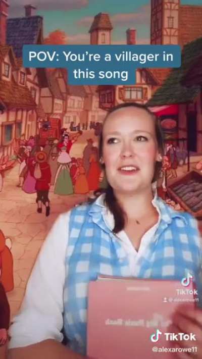 Villagers in Beauty and the Beast