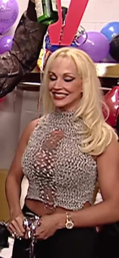 Debra looking STAKKED in a tight top