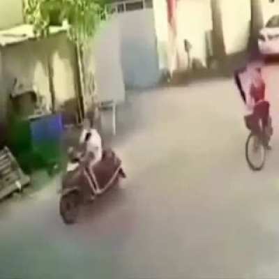Chill lang nag bike