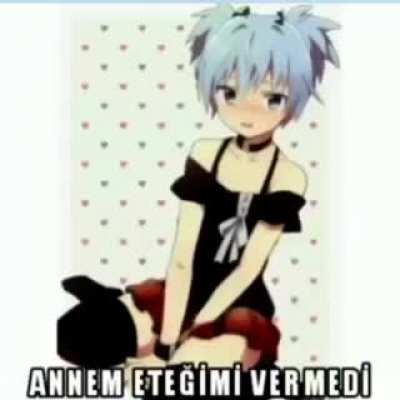 Annem eteğimi vermedi;(