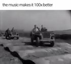 Music makes it 100x better.