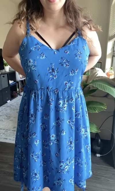 Hiding something fun under my Sunday best