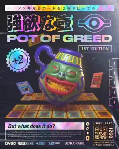 Pot of Greed - Magazine Cover