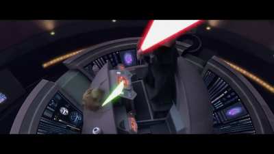 Yoda vs Palpatine