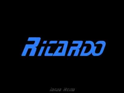 real men need ricardo!