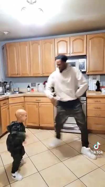 Love father son moments. I lost my parents 11 years ago, so videos like these hit me hard. I miss these bonding moments.