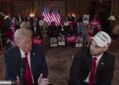 Donald Trump speaks on the Thugger RICO case